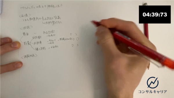 ヤクルトレディの課題特定_ケース面接解答